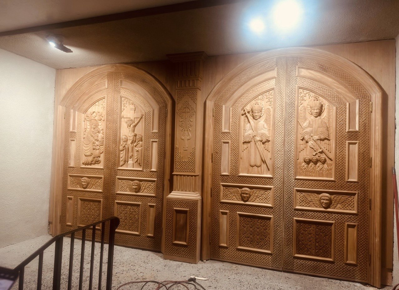 Carved Church Doors
