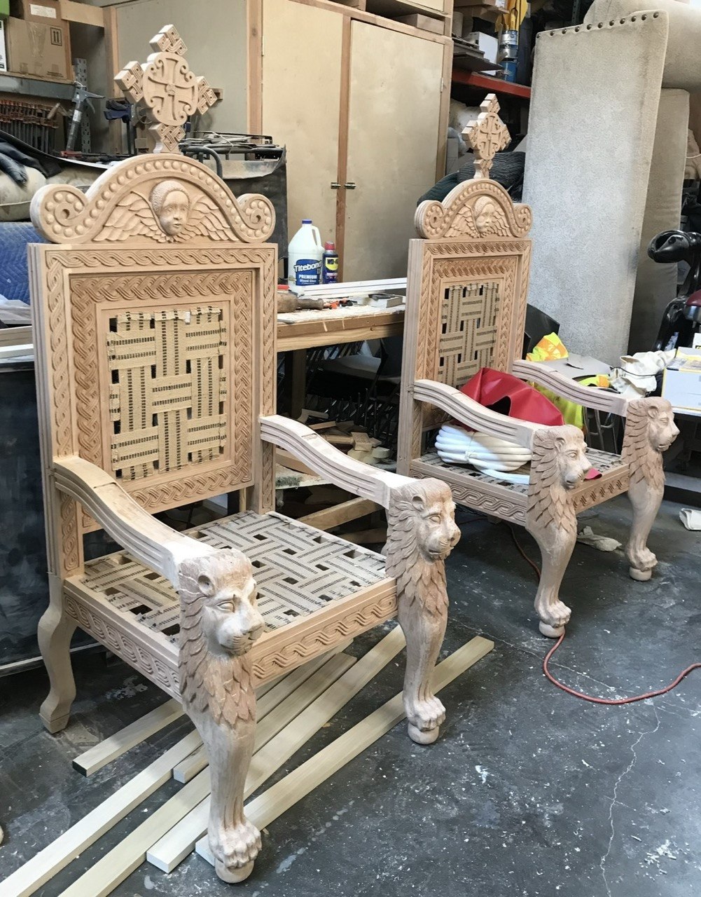 Throne Chairs In Progress