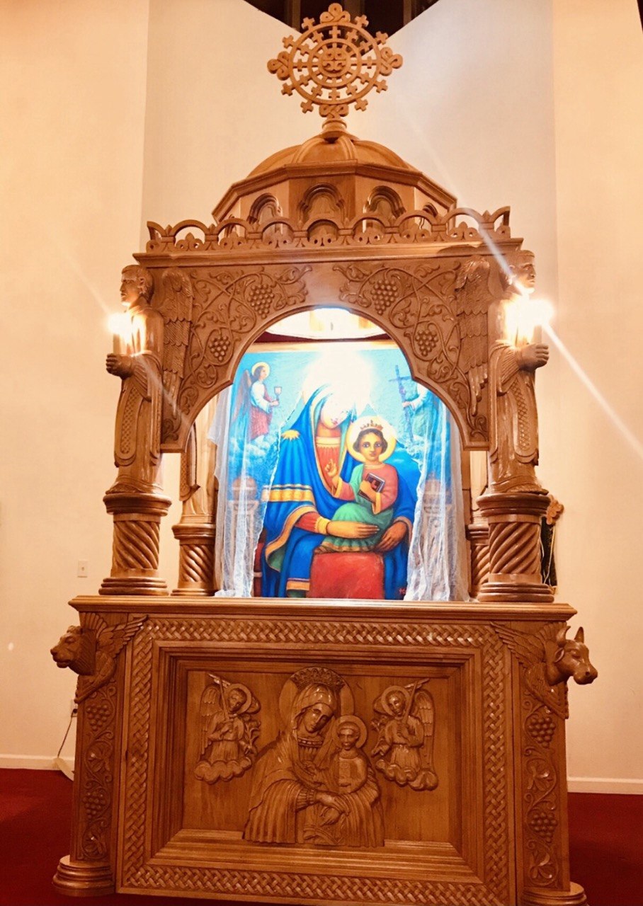 Altar Shrine with Icon
